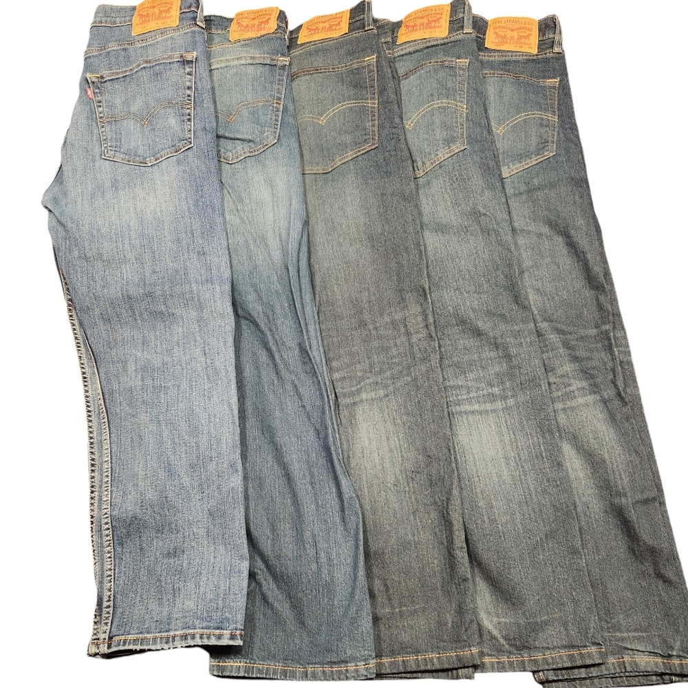 Bundle 5 pairs Men's jeans Levi's 36x29